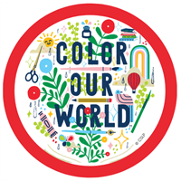 Color Our World Registration Badge